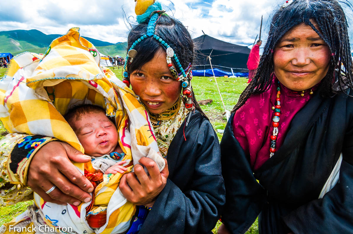 nomades du tibet