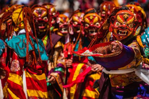 Fête au Bhoutan
