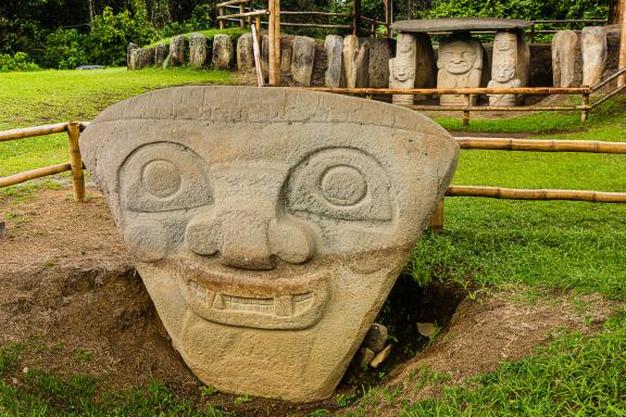 Parc archéologique de San Augustin en Colombie