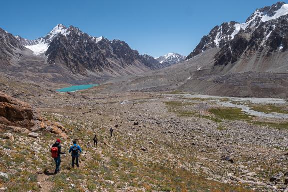 Trekking vers le village de Batchor dans le Pamir tadjiki
