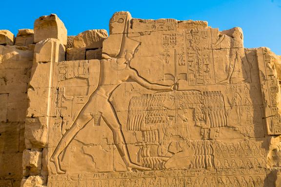 Voyage dans les ruines du Temple d'Amon à Karnak