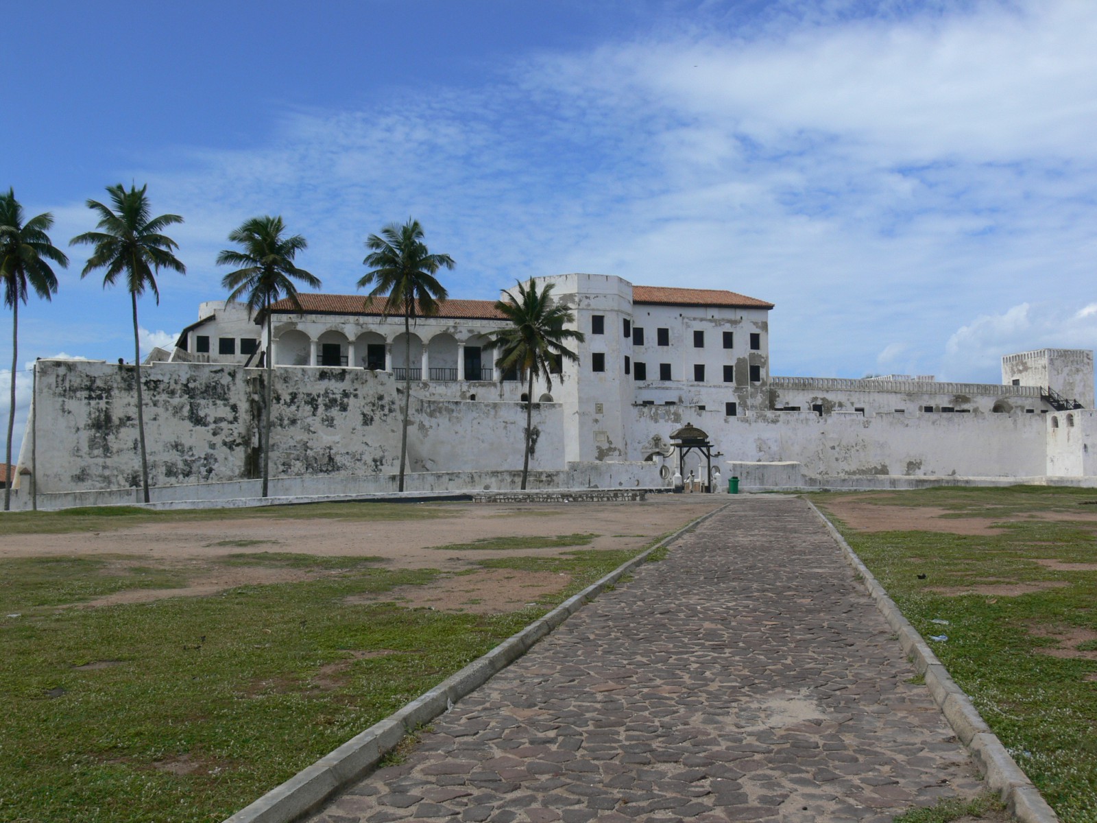 Château d'esclaves d'Elmina, sur la côte atlantique du Ghana