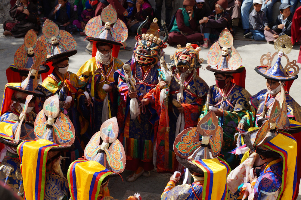 Fête monastique du Ladakh