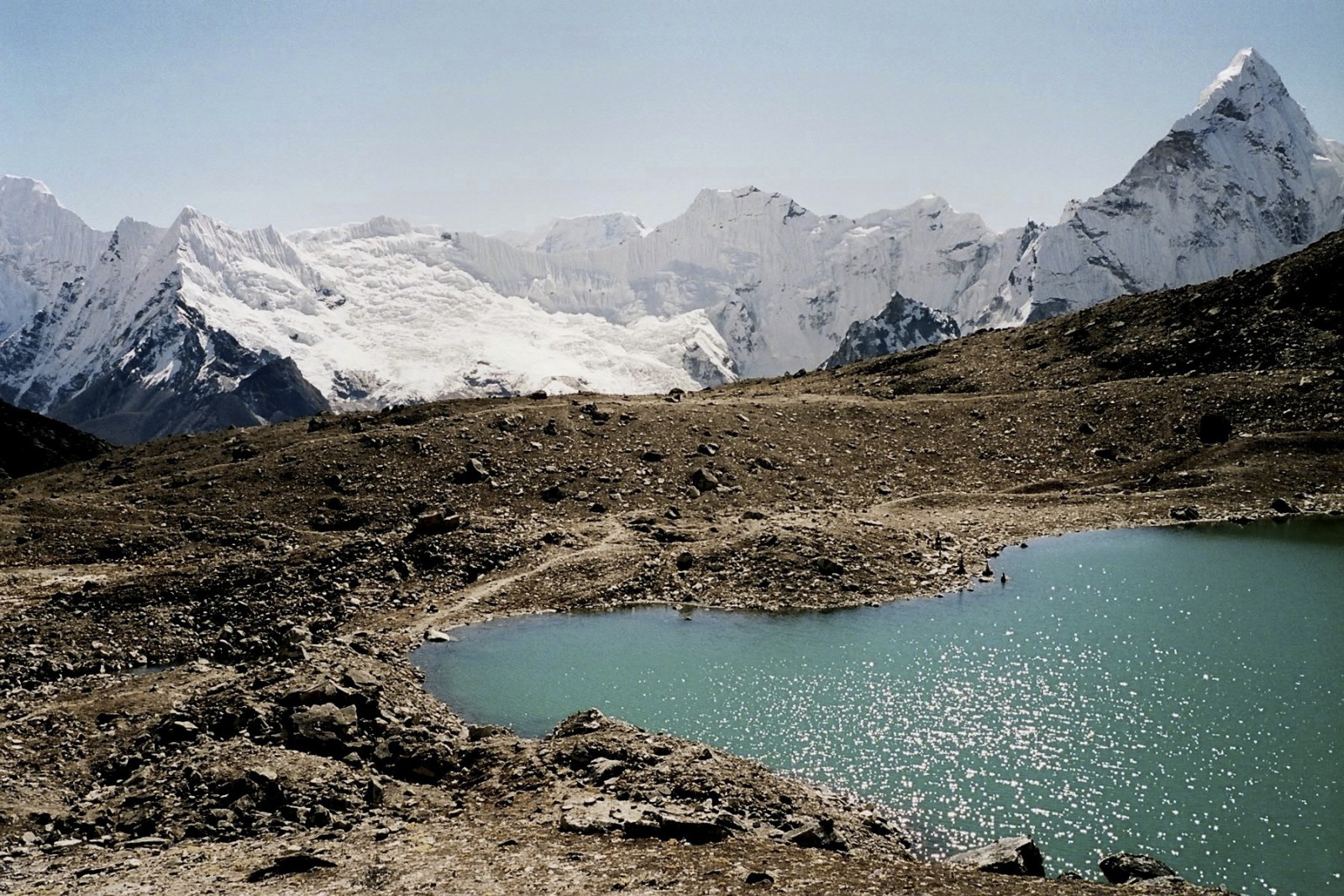 Paysage du col de Kongma La, région du Solukhumbu