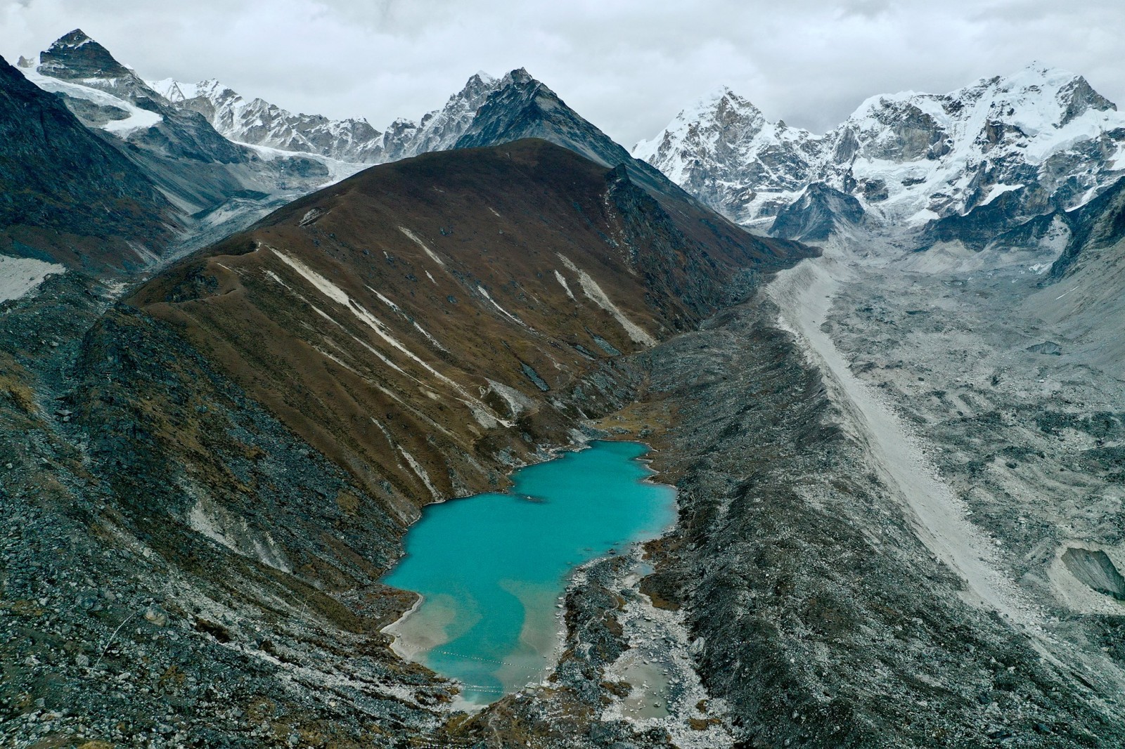 Franchissement du col du Tashi Lapsa