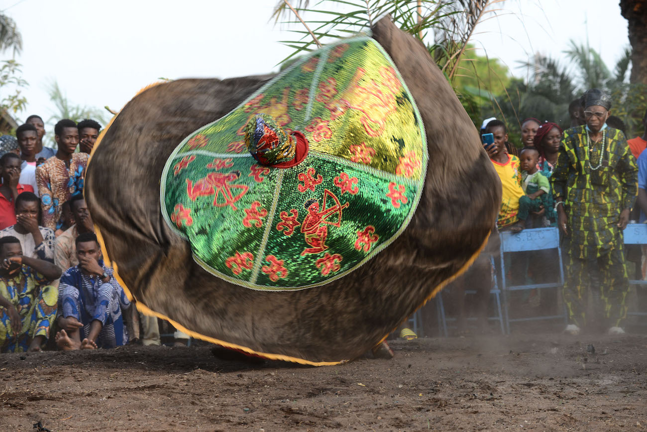 Festival vaudou benin danse