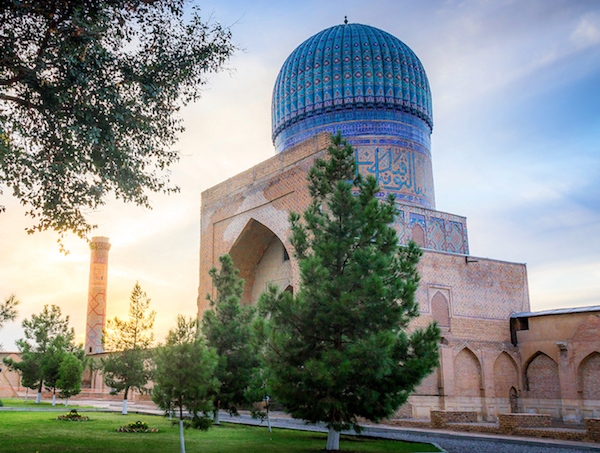 Mosquée de Bibi Khanoum à Samarcande       