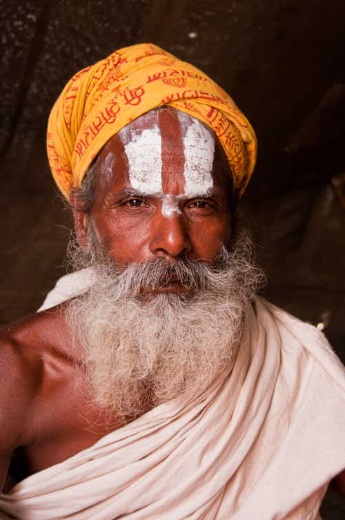 Pèlerins à la Ardh Kumbh Mela de Haridwar