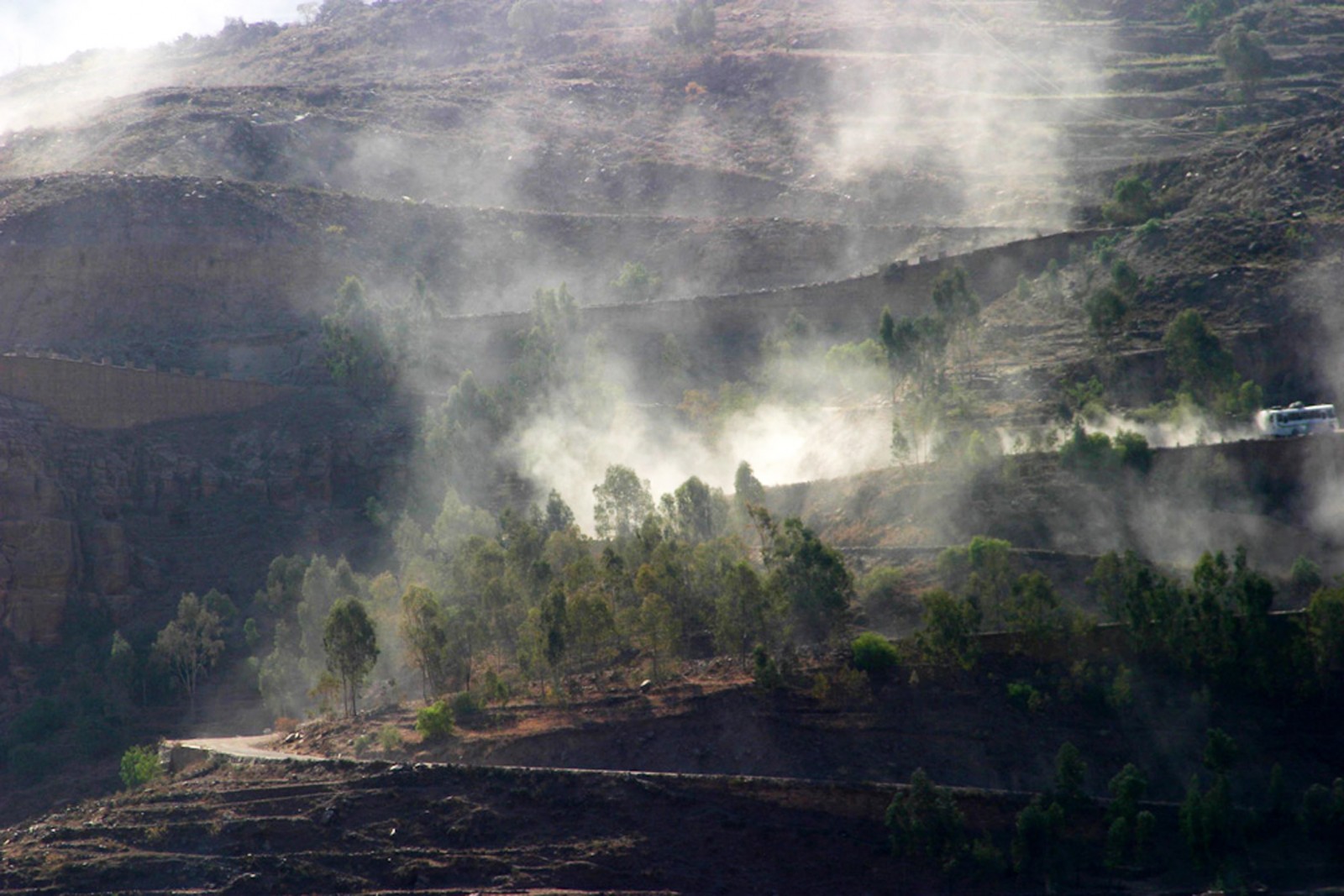 Paysage de montagnes 