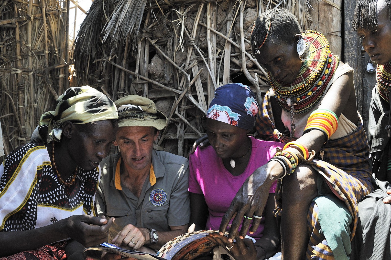 Eric Le Boulch en expédition au Kenya