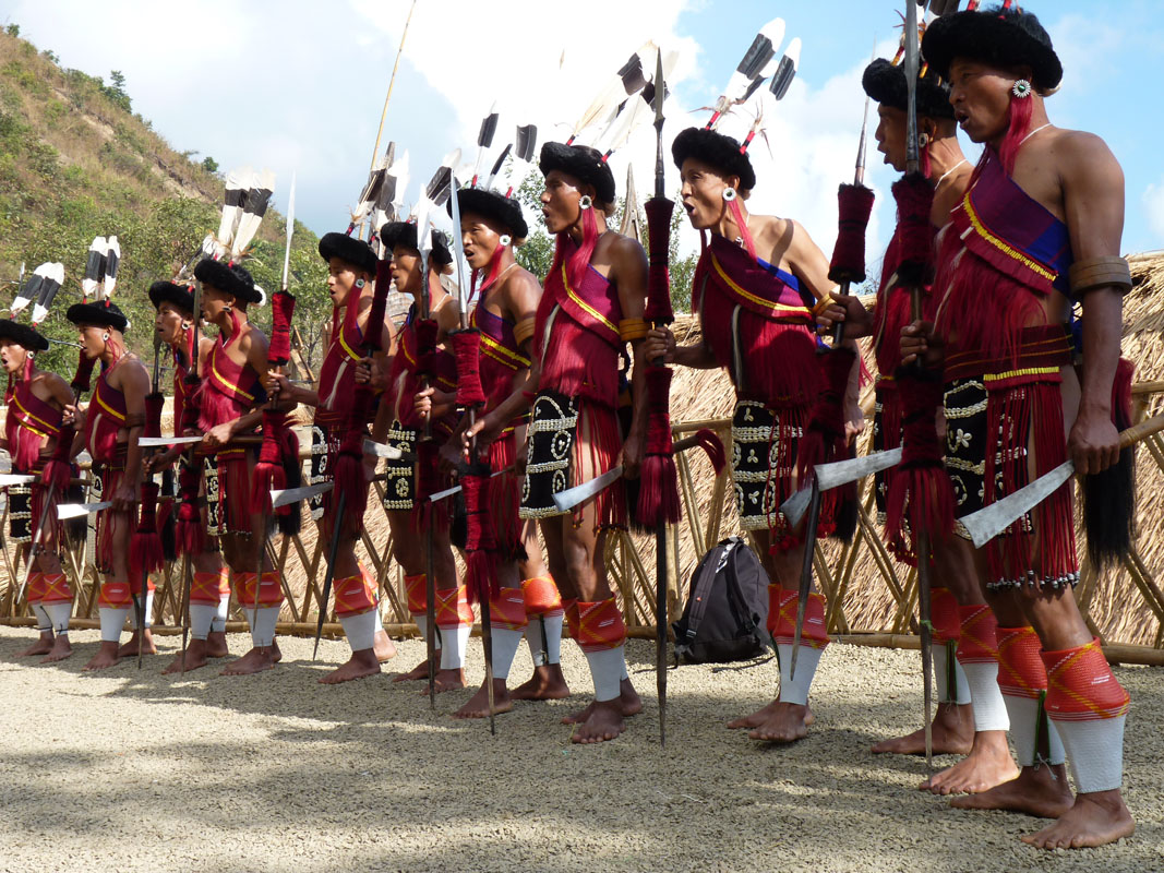 Festival Hornbill chez les Nagas