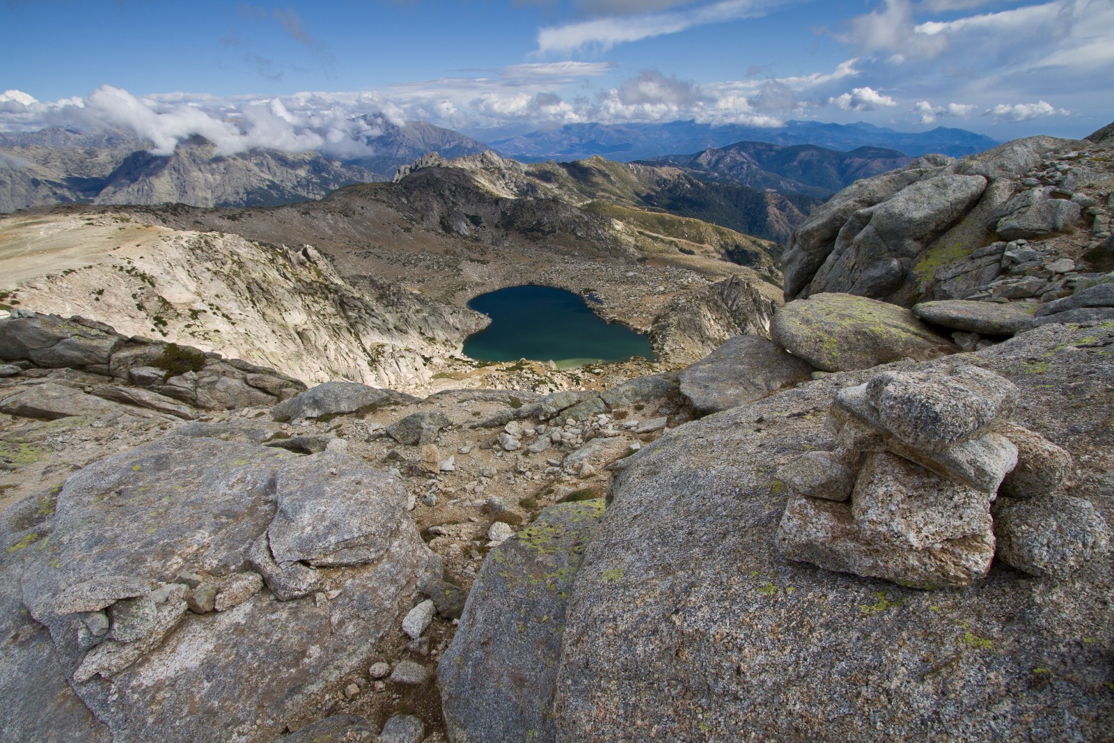 Le GR 20 et ses variantes en Corse