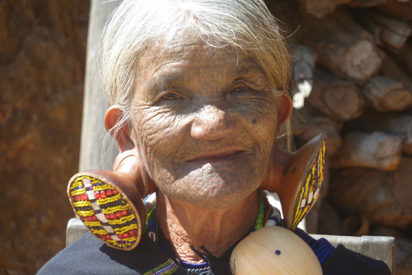 Village du pays Chin