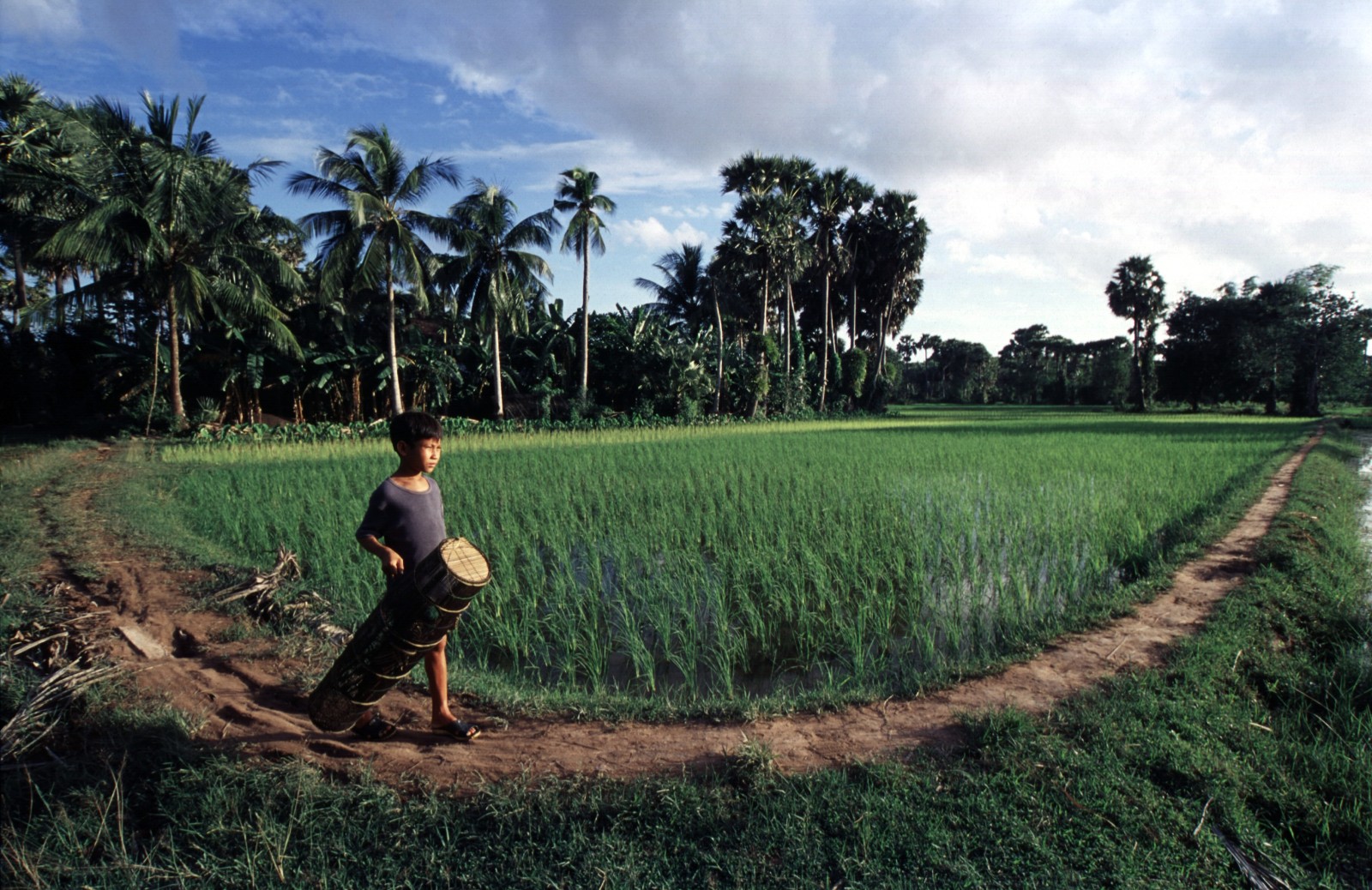 Le village natal de Keat Tunier au Cambodge