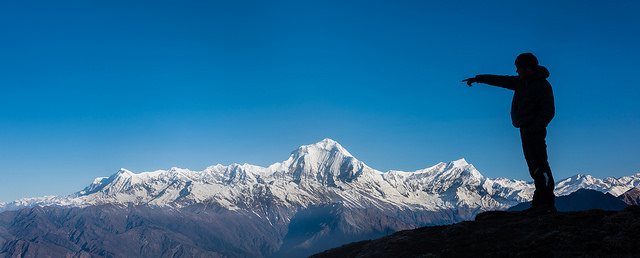 Paysage himalayen au Népal