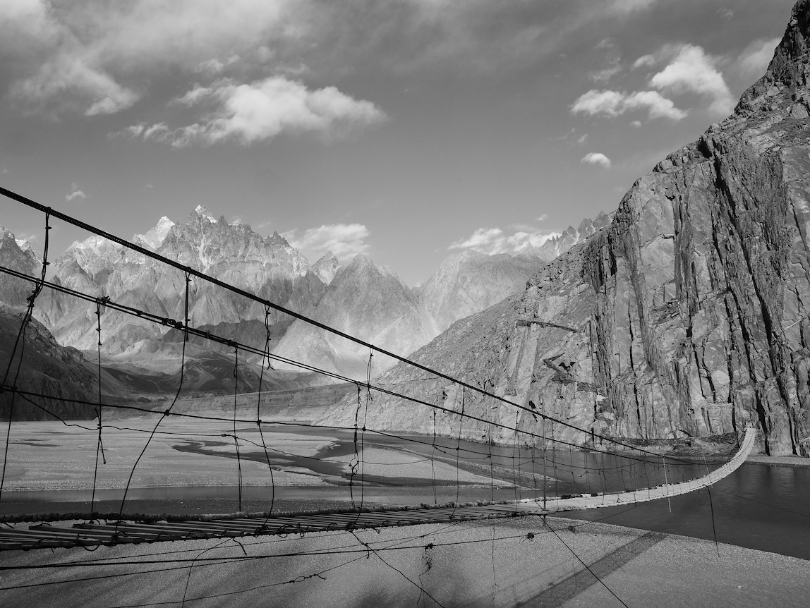 Pont sur la Karakoram Highway