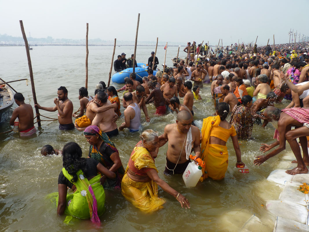 Sadhu lors de la Kumbha Mela