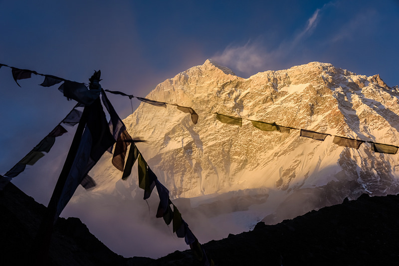 Camp de base du Makalu, Népal
