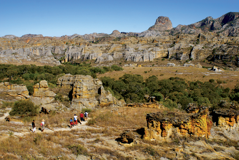 Massifs ruiniformes du parc de l'Isalo
