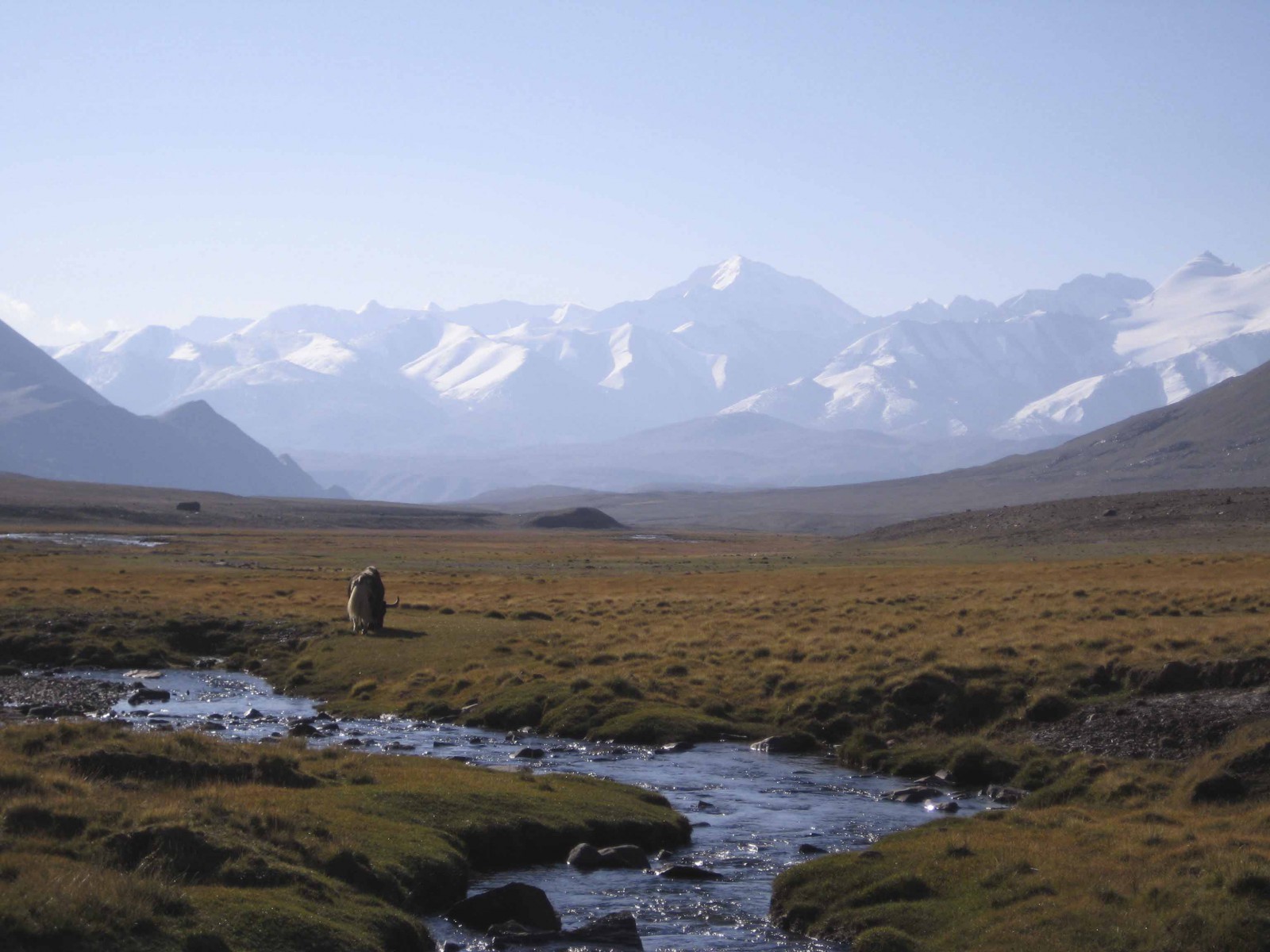 Paysage du Tadjikistan sur le corridor de Wakhan