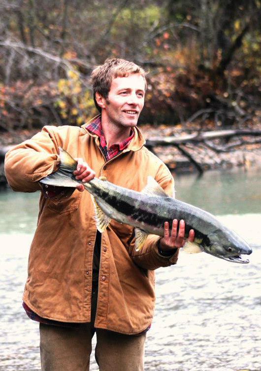 Christophe Marie en expédition canoë au Yukon