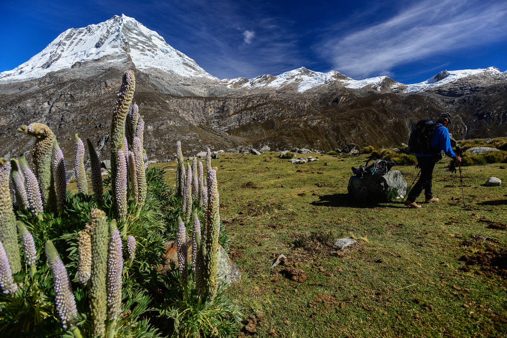 Trek de la cordillère blanche au Pérou 