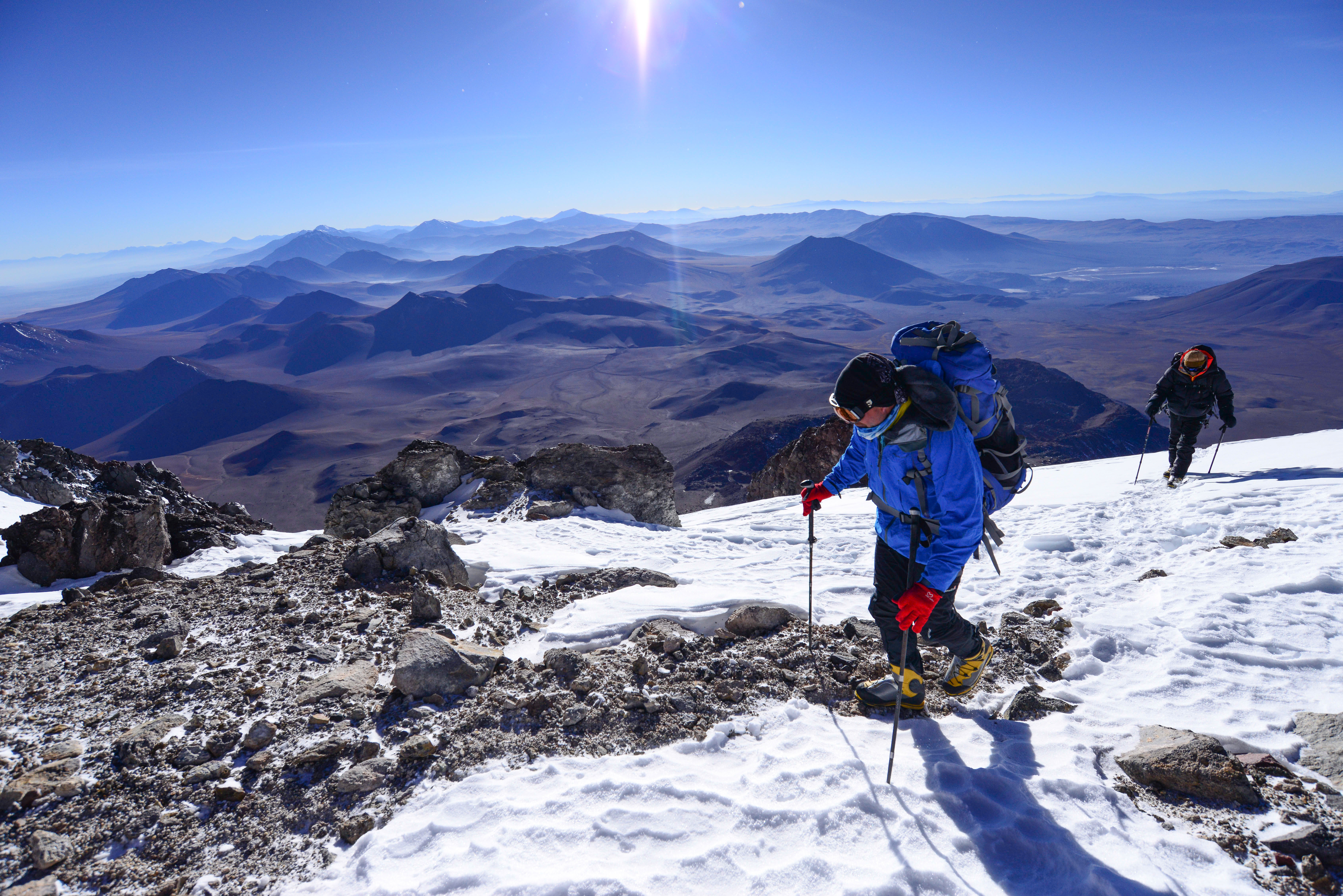 Ascension du Llullaillaco, Argentine © Jean-Marc Porte