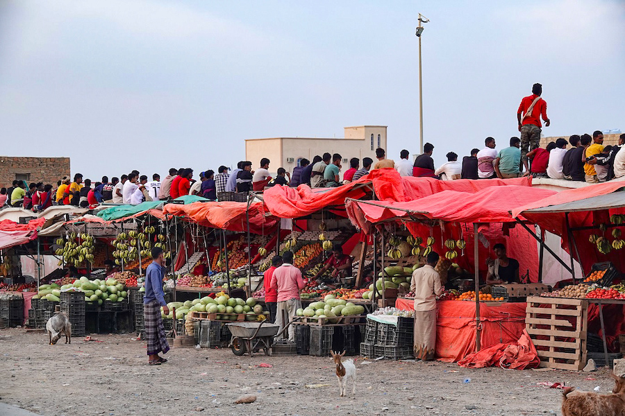 Marché à Socotra © Jean-Marc Porte