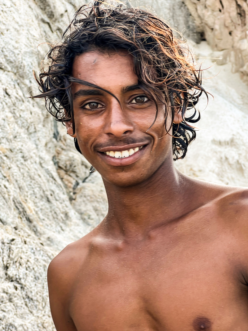 Portrait d'homme à Socotra © André Villon