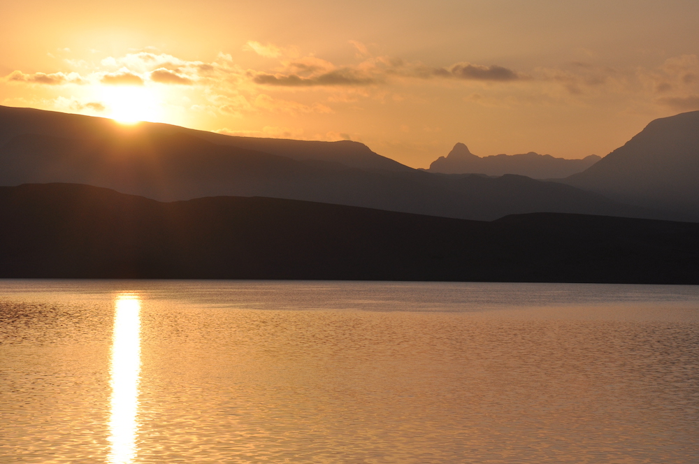 Lever de soleil sur le lac Isly © Pierre Martin 