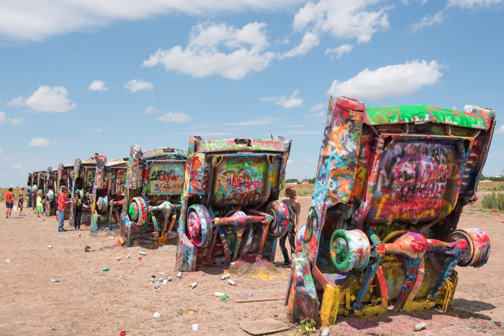 Cadillac Ranch à Amarillo 