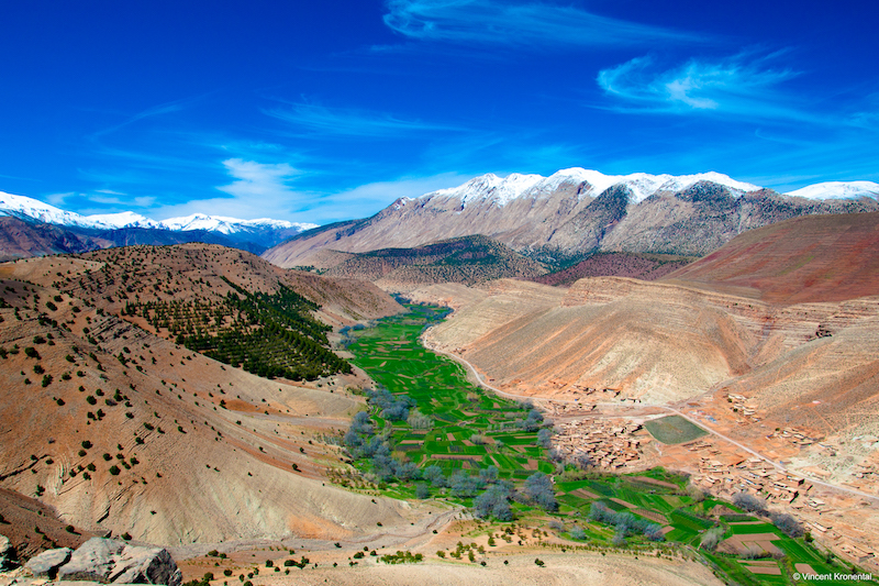 Vue sur l'Altlas © Vincent Kronental