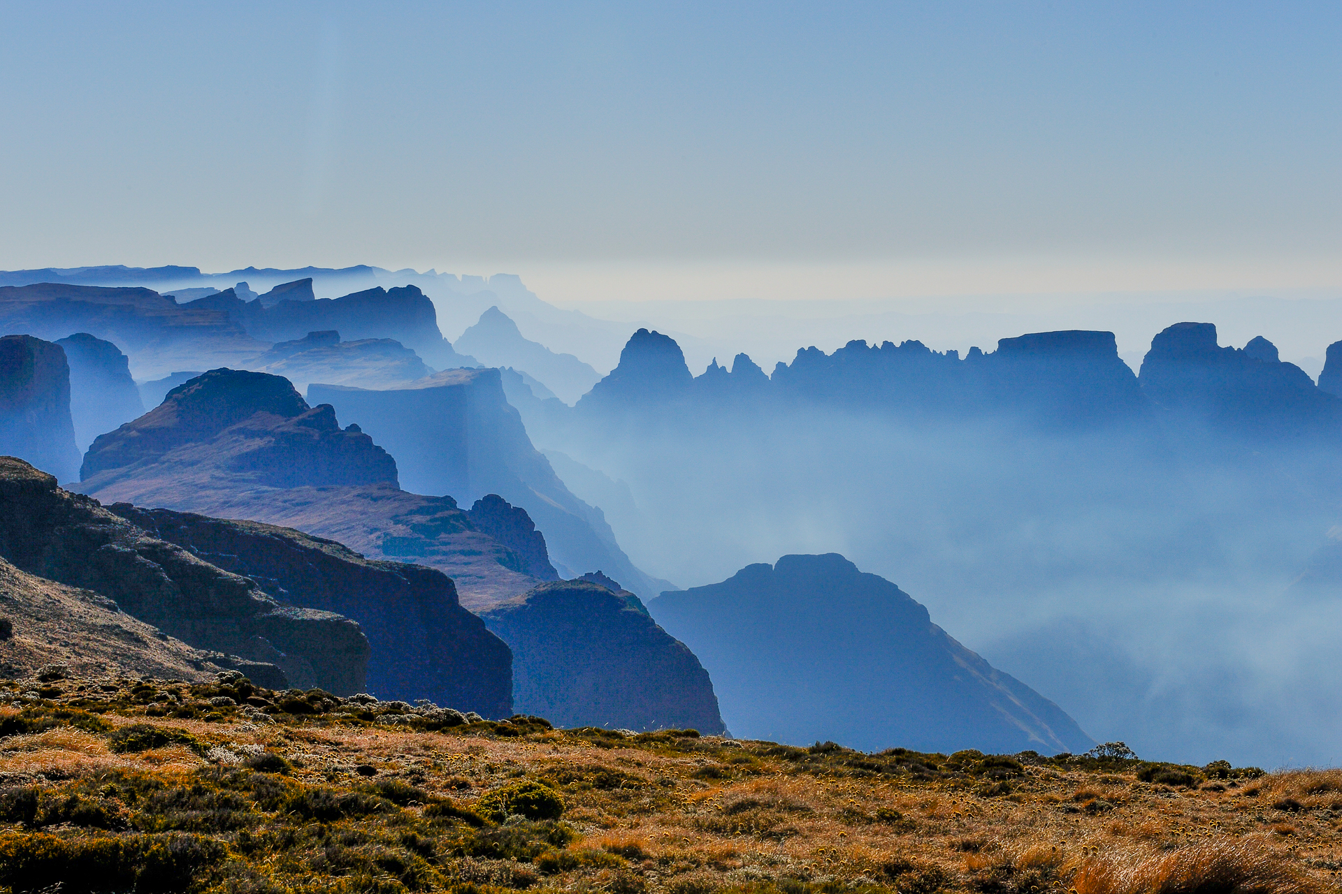 Trekking au Drakensberg en Afrique du sud