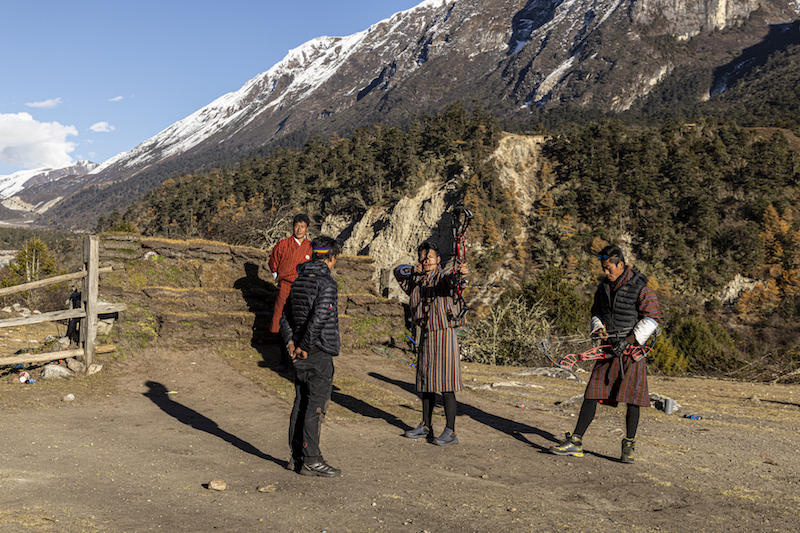 Archers au Bhoutan