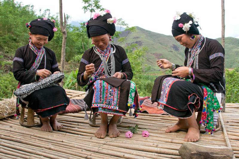 Couturières tai lu au Vietnam © Christian Verot