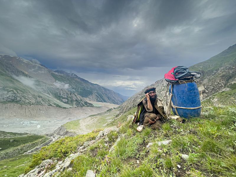 Berger autour du Nanga Parbat