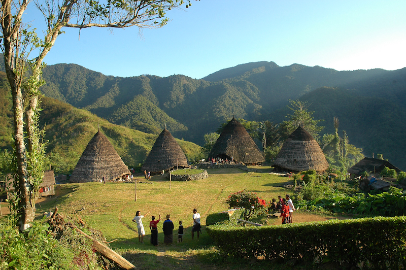 Village manggarai de Wae Rebo © Sebastian Ng