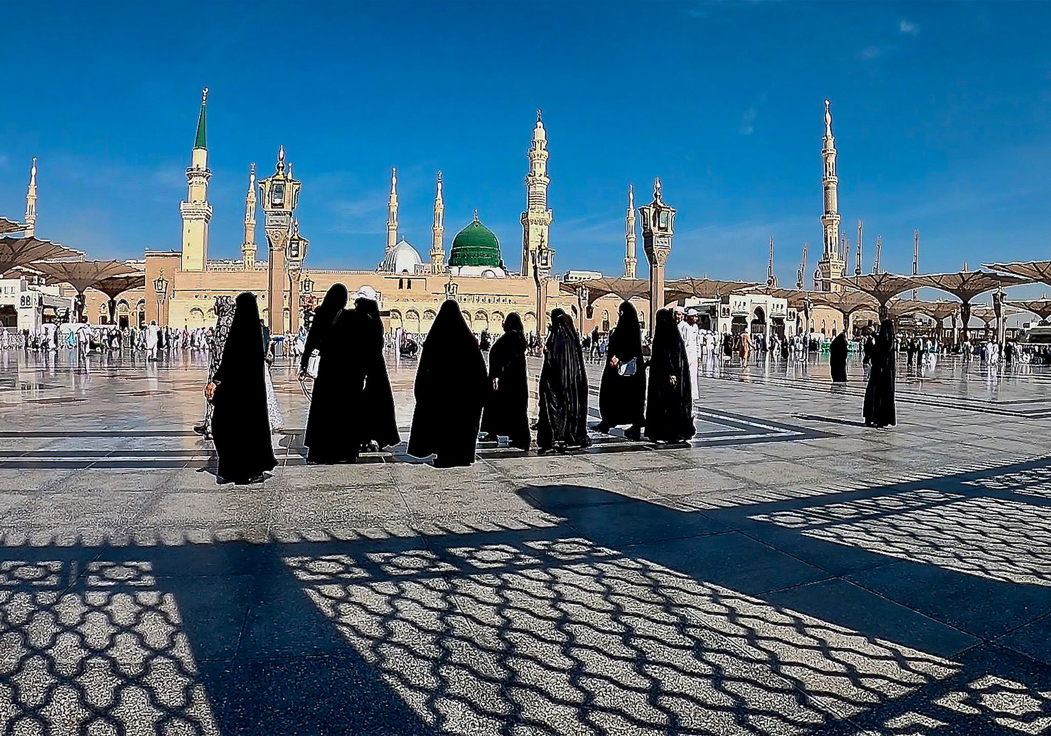 Mosquée de Médine © Nelly Cuenca