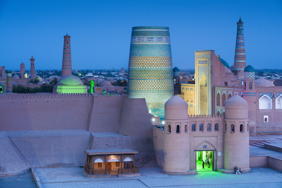 Porte Ouest de Khiva © Marc Dozier