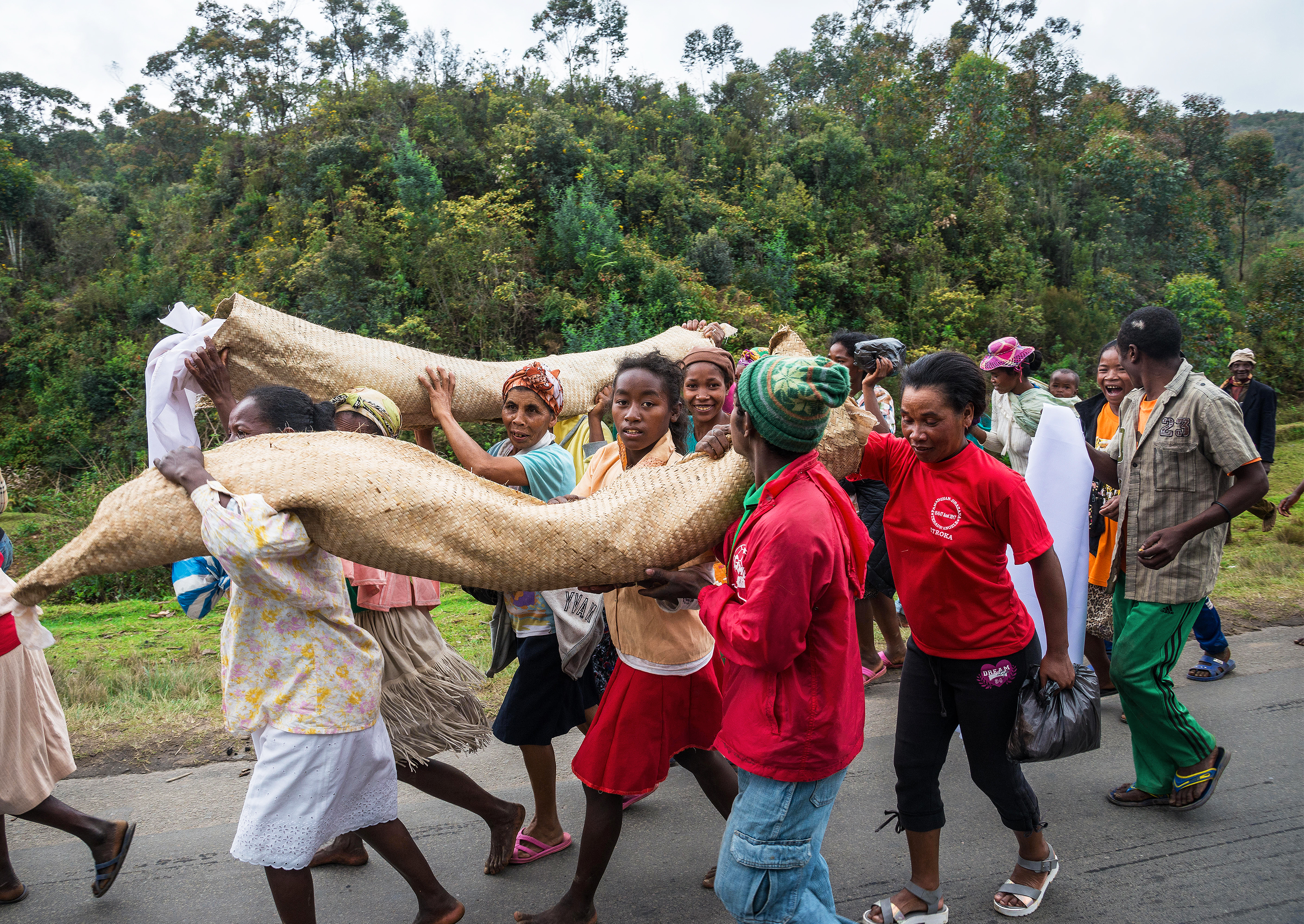 Procession de Famadihana