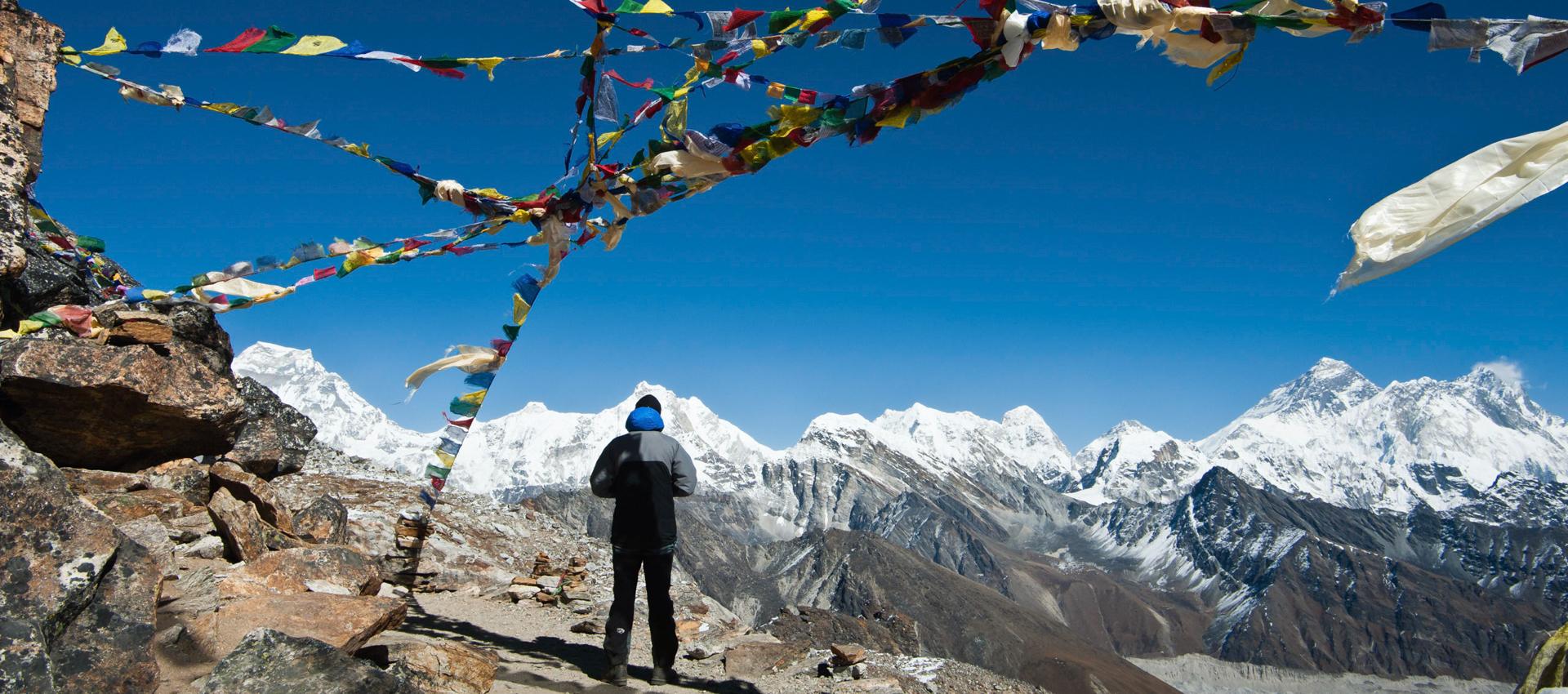 Le camp de base de l'Everest par les hauts cols