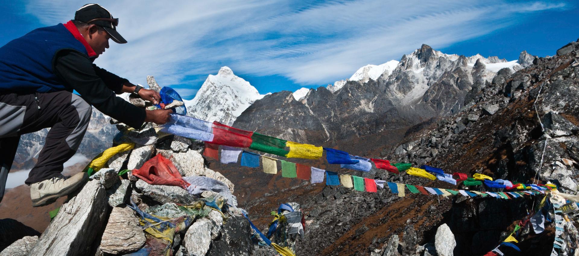Trek vers les camps de base du Kangchenjunga
