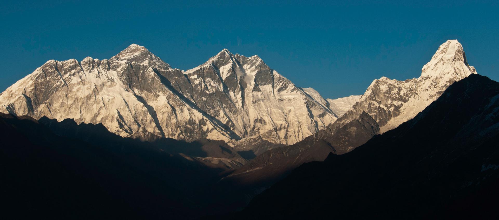 Vue sur l'Everest