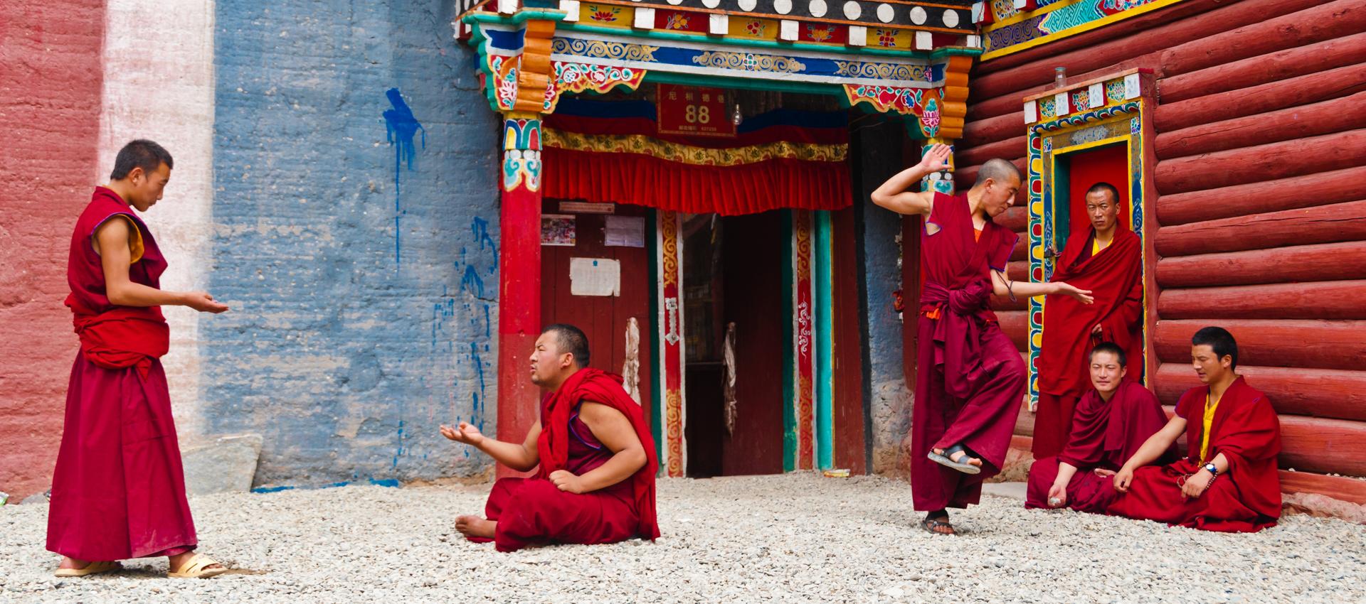 Monastère au Tibet