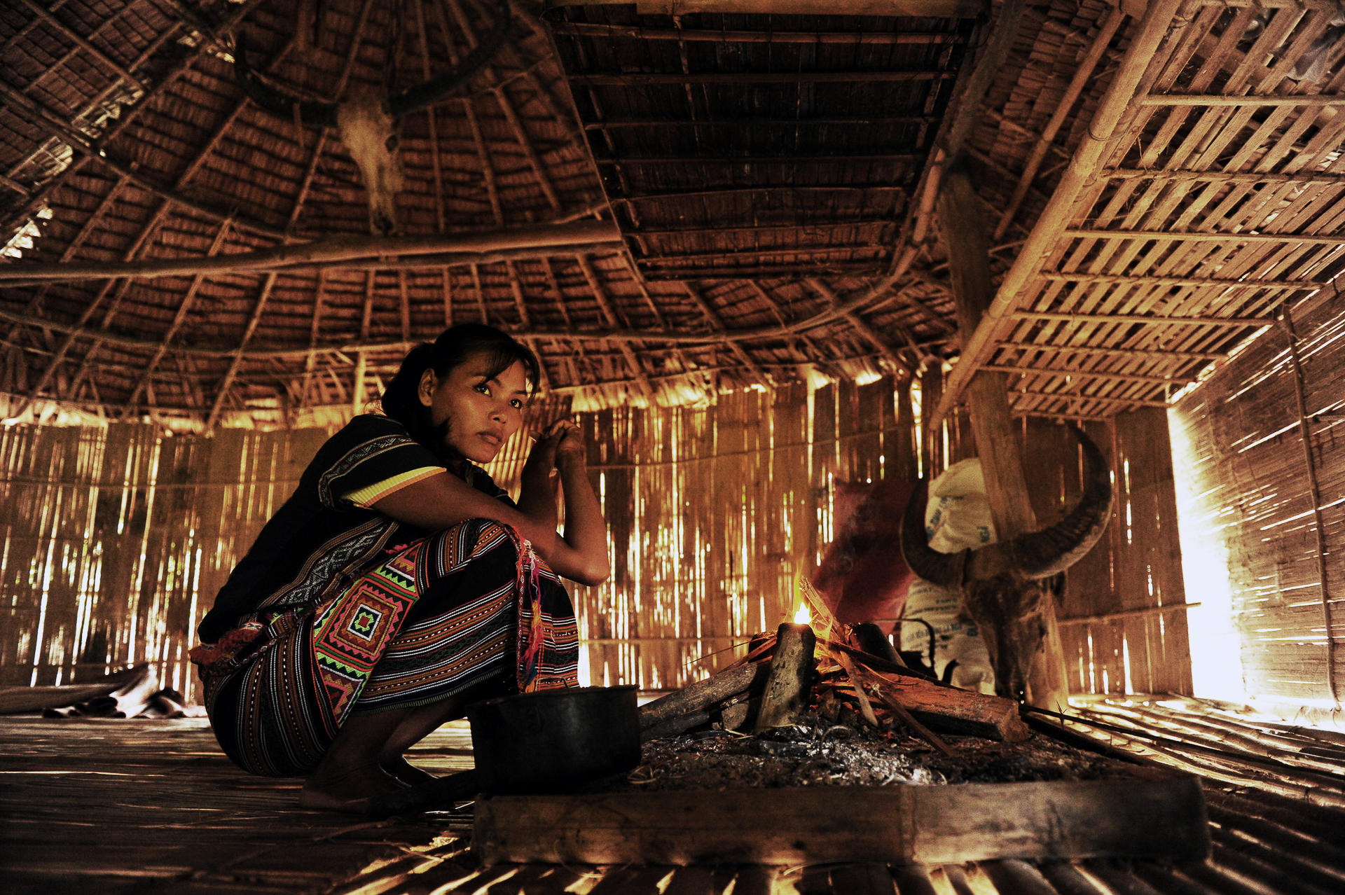 Femme Cau Maa du sud Vietnam