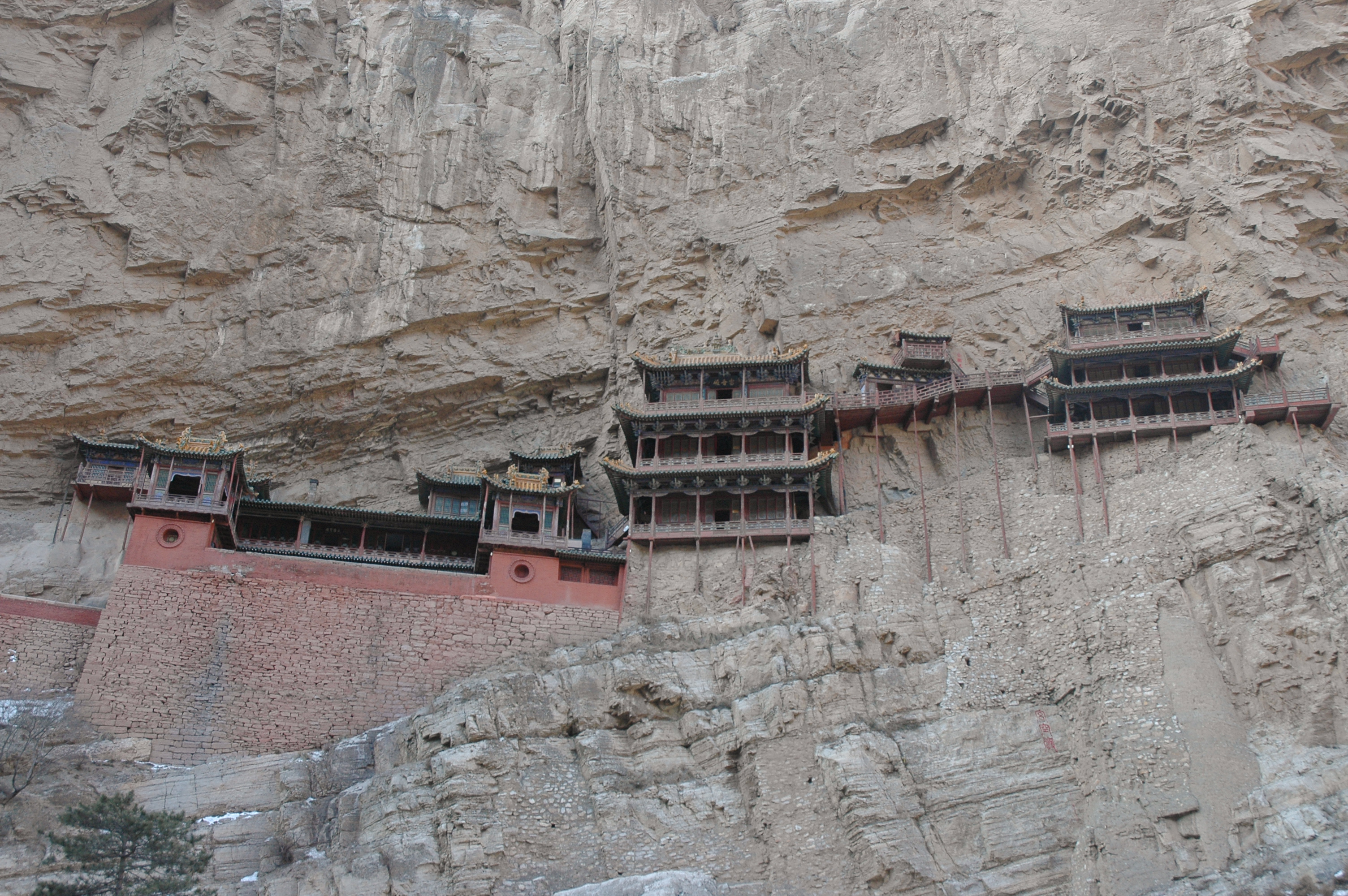 Monastère suspendu, dans la région de Datong