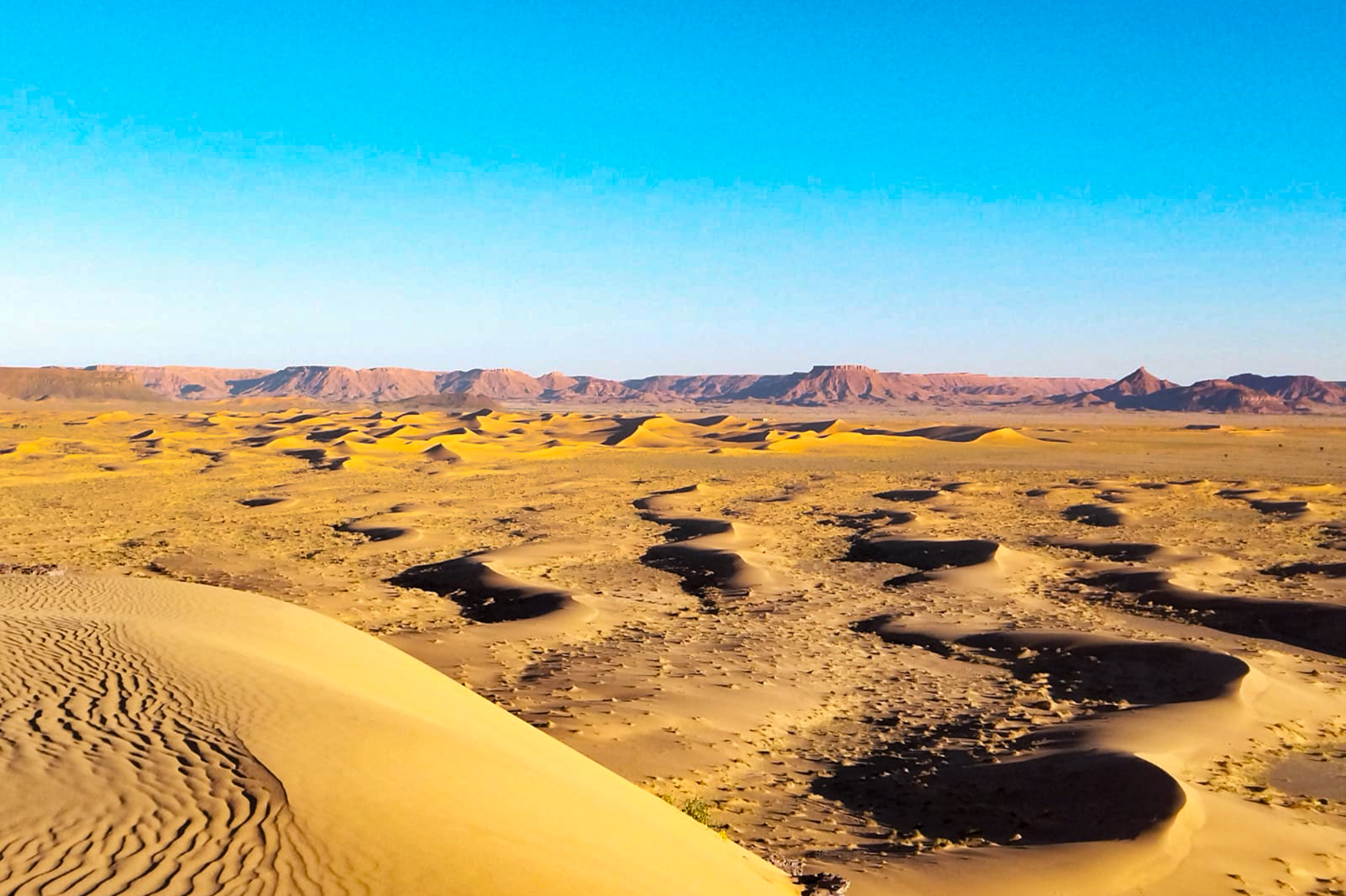 Traversée de Merzouga à la vallée du Draa