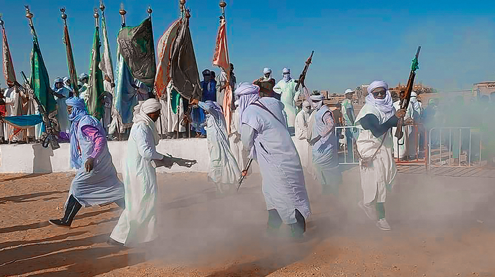 Danse pendant le Festival de Timimoun