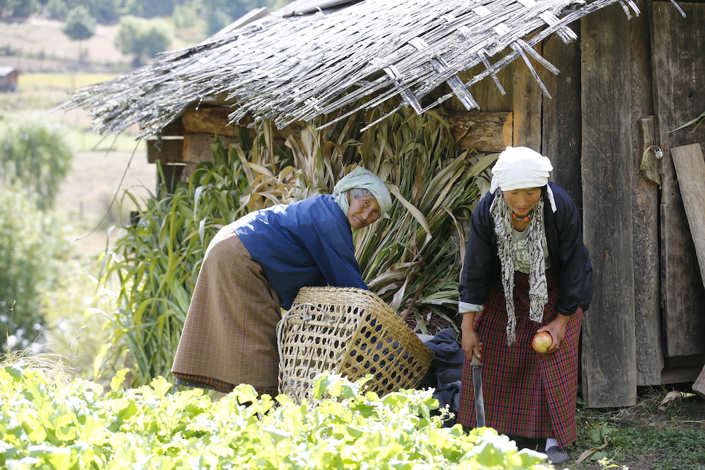 Femmes au Bhoutan