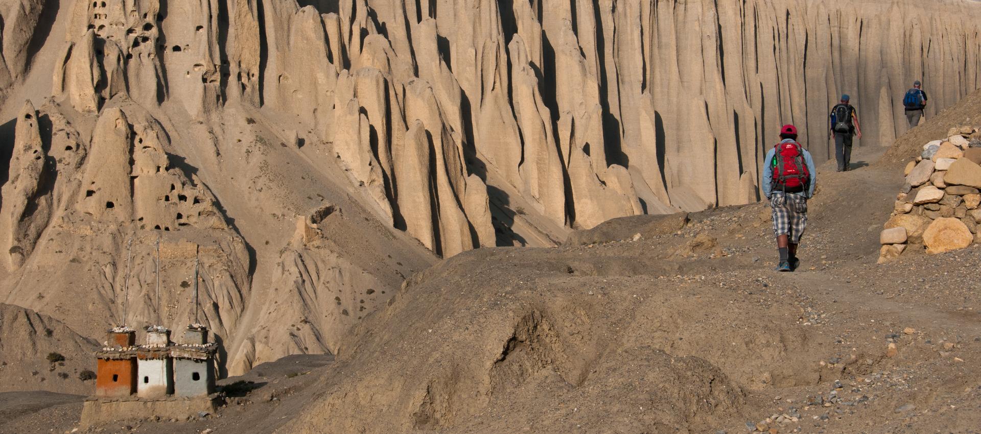 Village de Yara au Mustang au Népal